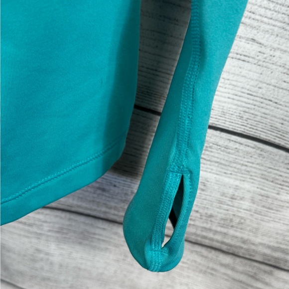 Nike Pro Teal Cowl Neck Pullover - Picture 4 of 5